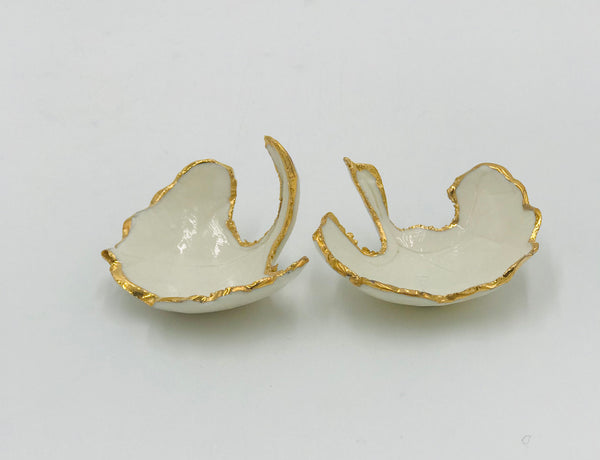 Decorative ginkgo dishes
