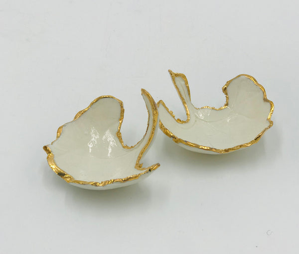 Decorative ginkgo dishes