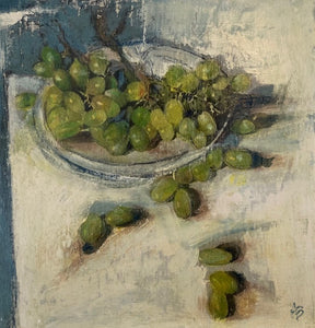 Contemporary still life - Fruit and Vegetable Portraits -  The Seyval blanc&nbsp; grape