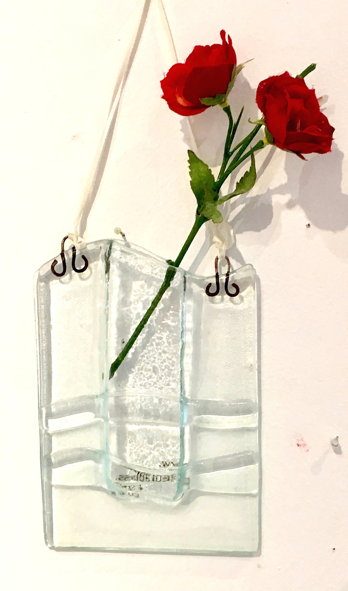 Single Stem Recycled Glass Flower vase