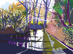 River Frome. iPad drawing