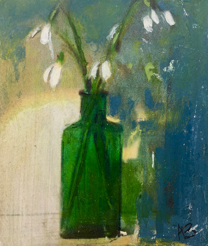 Winter Snowdrops  - miniatures